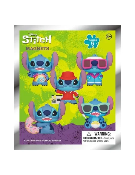 Lilo & Stitch 3D Magnets Stitch Series 5 Blind Pack Display (12)