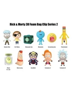 Rick and Morty 3D PVC Bag Clips Series 2 Display (24)