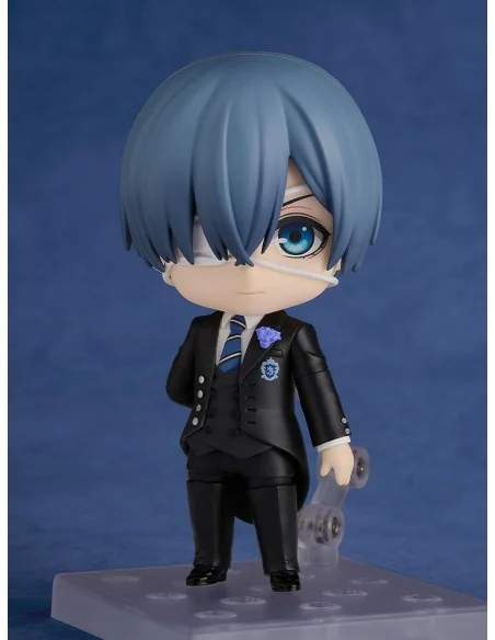 Black Butler: Boarding School Arc Nendoroid af Ciel Phantomhive: Sapphire Owl Ver. 10 cm