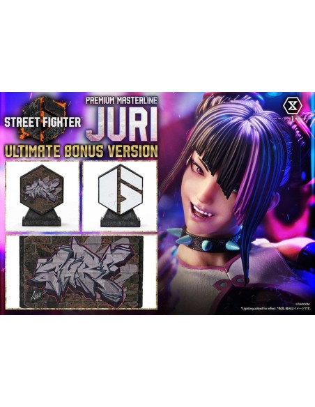 Street Fighter 6 Premium Masterline Series Statue 1/4 Juri Ultimate Bonus Version 58 cm