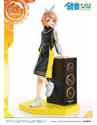 Vocaloid Piapro Characters Prisma Wing PVC Statue 1/7 Kagamine Rin (Art by lack) 21 cm