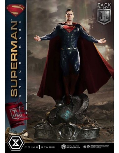 Zack Snyder's Justice League Real Elite Masterline Series Statue 1/3 Superman Knightmare Color Edition 95 cm