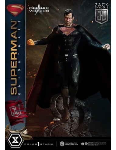 Zack Snyder's Justice League Real Elite Masterline Series Statue 1/3 Superman Knightmare Color Edition Deluxe Ver. 95 cm