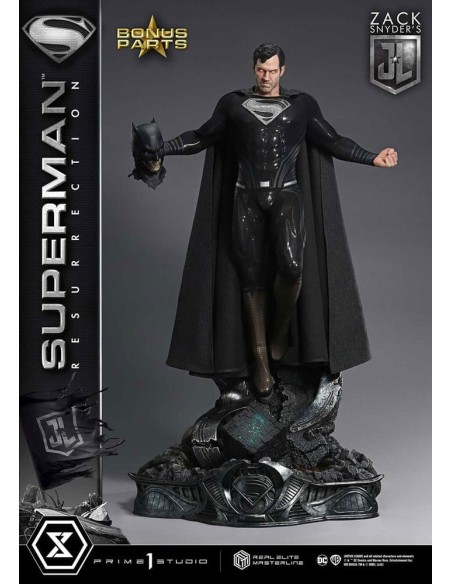 Zack Snyder's Justice League Real Elite Masterline Series Statue 1/3 Superman Resurrection Deluxe Bonus Ver. 95 cm