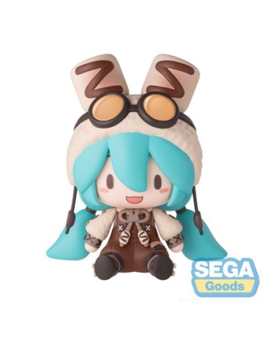 Character Vocal Series 01: Hatsune Miku Fuwa Petit Chibi fig Hatsune Miku Marshmallow Hot Cocoa 10 cm