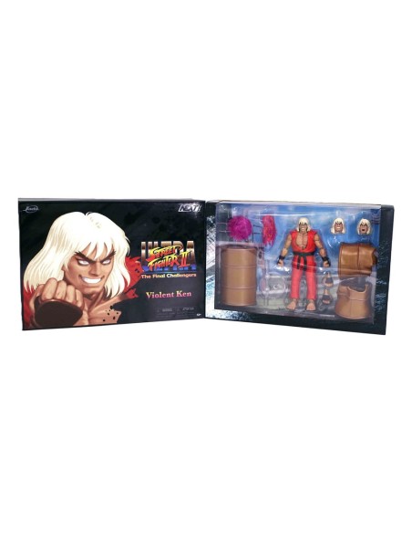 Ultra Street Fighter II 1/12 Violent Ken Next Level SDCC 2024 Exclusive 15 cm  Jada Toys