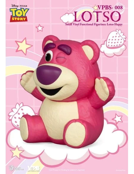 Toy Story Piggy Vinyl Bank Lotso Happy Vers. 25 cm  Beast Kingdom Toys