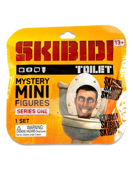 Skibidi Toilet Minifigs 6 cm Series 1 Display (24)