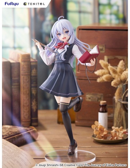 Wandering Witch: The Journey of Elaina Tenitol Tall PVC Statue Elaina School Uniform Ver. 29 cm