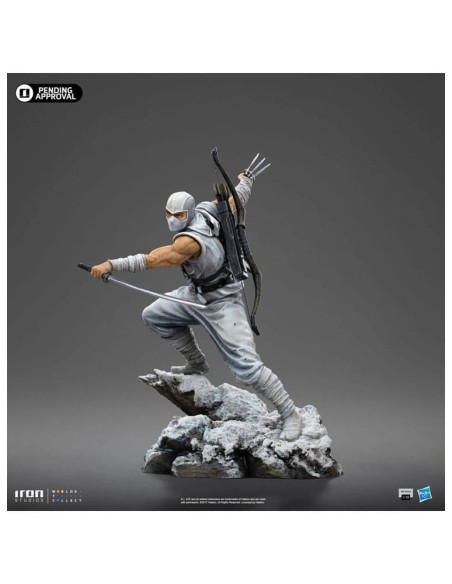 GI Joe Art Scale Statue 1/10 Storm Shadow 23 cm