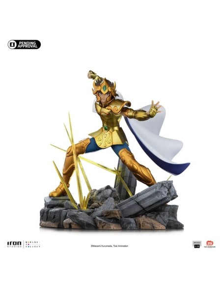 Saint Seiya Art Scale Statue 1/10 Leo Aiolia 24 cm