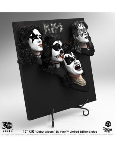 Kiss 3D Vinyl Statue Debut Album 30 cm