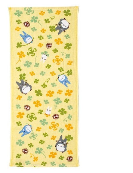 My Neighbor Totoro Imabari Towel Totoro Clover 34 x 80 cm