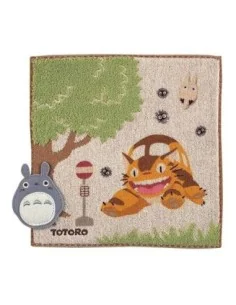 My Neighbor Totoro Mini Towel Bus Stop 25 x 25 cm