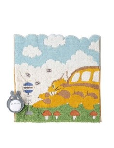 My Neighbor Totoro Mini Towel Catbus on it's way 25 x 25 cm