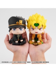 JoJo´s Bizarre Adventure Part 03: Stardust Crusaders Look Up PVC Statue Jotaro Kujo & Dio 11 cm (with gift)