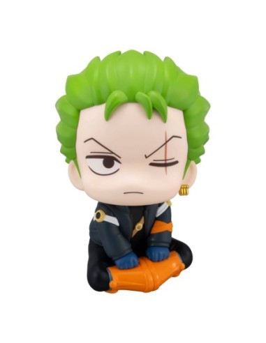 One Piece Look Up PVC Statue Roronoa Zoro Future Island Egghead Ver. 11 cm