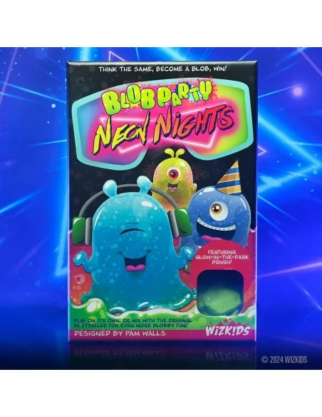 Blob Party Strategy Game Neon Nights *English Version*  WizKids