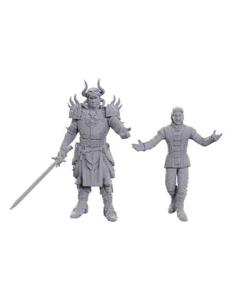 D&D Nolzur's Marvelous Miniatures Unpainted Miniature Sarevok Anchev & Raphael  WizKids