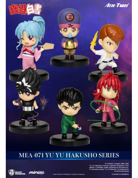 Yu Yu Hakusho Mini Egg Attack Figures Blind Box Assortment 8 cm (6)