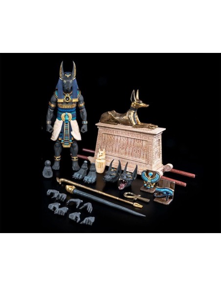 Figura Obscura Actionfigur Anubis Black & Blue