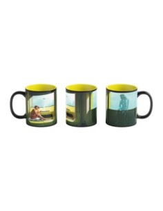 Cyberpunk 2077 Game Art Chronicles Mug Artwork Inspired by Edward Hopper 450 ml