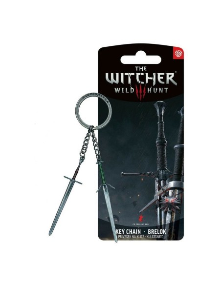 The Witcher III: Wild Hunt Keychain Geralt Two Swords