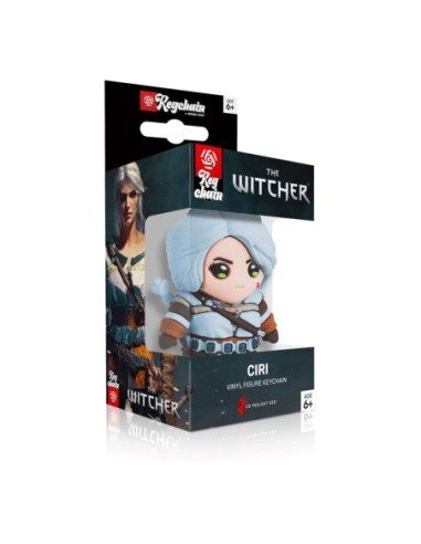 The Witcher Vinyl Keychain Ciri