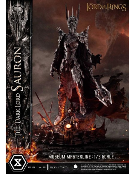 Lord of the Rings Museum Masterline Series Statue 1/3 The Dark Lord Sauron 117 cm