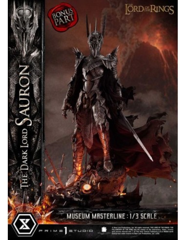 Lord of the Rings Museum Masterline Series Statue 1/3 The Dark Lord Sauron Bonus Version 117 cm