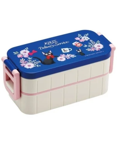 Kiki's Delivery Service Two Layer Lunch Box Jiji Flower garland