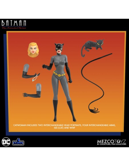 DC Comics 5 Points Action Figures Batman: The Animated 9 cm 99,99 € Mezco Toyz