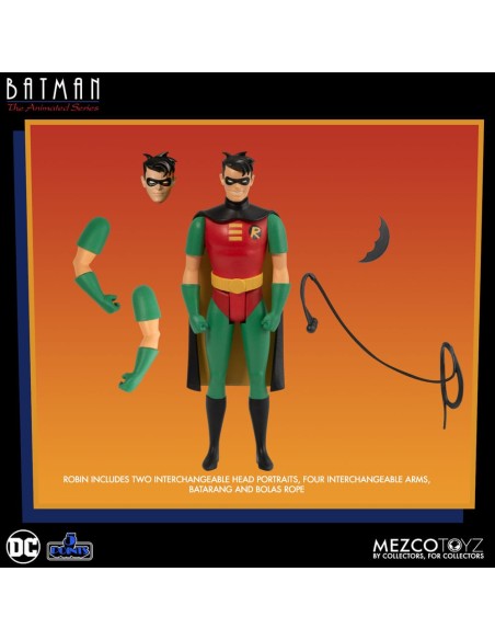 DC Comics 5 Points Action Figures Batman: The Animated 9 cm 99,99 € Mezco Toyz