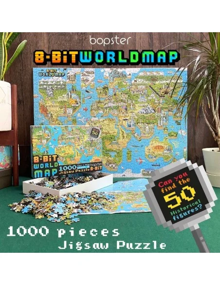 8-Bit Pixel Puzzle World Level 3 1000 Pieces 12,99 € Bopster