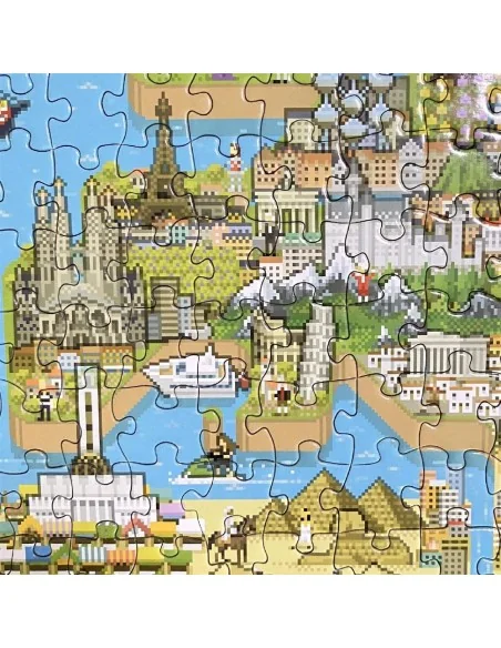 8-Bit Pixel Puzzle World Level 3 1000 Pieces 12,99 € Bopster