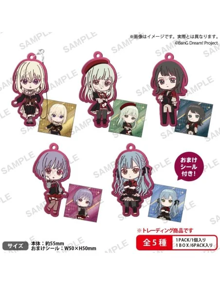 Bang Dream! Rubber Charms Ave Mujica 6 cm Assortment (6) 37,99 € Bushiroad