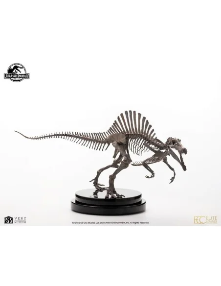 Jurassic Park III ECC Elite Creature Line Statue 1/24 Spinosaurus Skeleton Bronze 27 cm