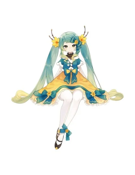 Hatsune Miku Noodle Stopper PVC Statue Hatsune Miku 2025 Chinese New Year Ver. 14 cm