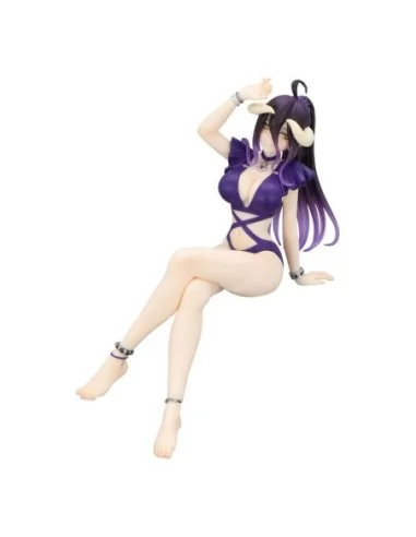 Overlord Noodle Stopper PVC Statue Albedo Swimsuit Dark Purple Color Ver. 16 cm