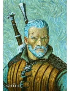 The Witcher III: Wild Hunt Game Art Chronicles Puzzle Geralt inspired by Vincent van Gogh  (1000 pieces)  Good Loot