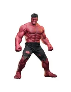 Captain America: Brave New World Movie Masterpiece Action Figure 1/6 Red Hulk 47 cm  Hot Toys