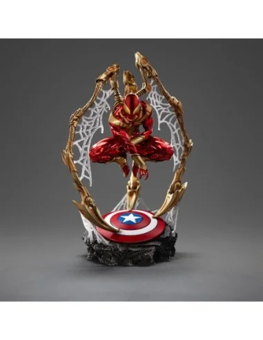 Marvel Art Scale Deluxe Statue 1/10 Spider-man Iron Armor Comics (CCXP Exclusive 2024) 24 cm