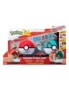 Pokémon Surprise Attack Game Axew & Poké Ball vs. Totodile & Net Ball  Jazwares