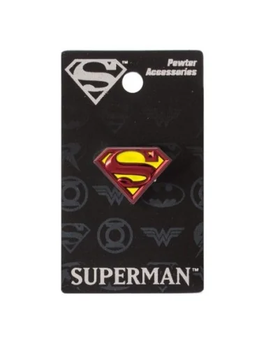 DC Comics Pin Badge Superman Logo coloured