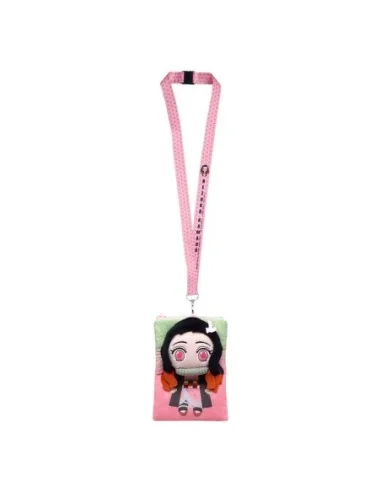 Demon Slayer: Kimetsu no Yaiba Lanyard Nezuko Deluxe with Pouch Card Holder