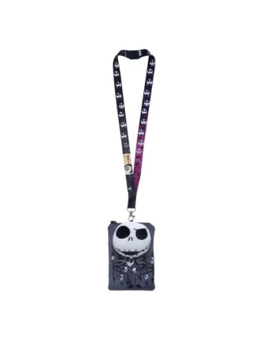 Nightmare before Christmas Lanyard Jack Deluxe with Pouch Card Holder