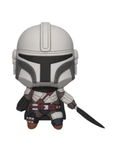 Star Wars The Mandalorian 3D Magnet Mando with Darksaber  Monogram Int.