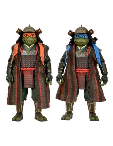 Teenage Mutant Ninja Turtles III Action Figure 2-Pack Leonardo & Michelangelo 18 cm