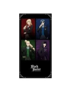 Black Butler: Public School Arc Towel The Prefect Four / P4 150 x 75 cm