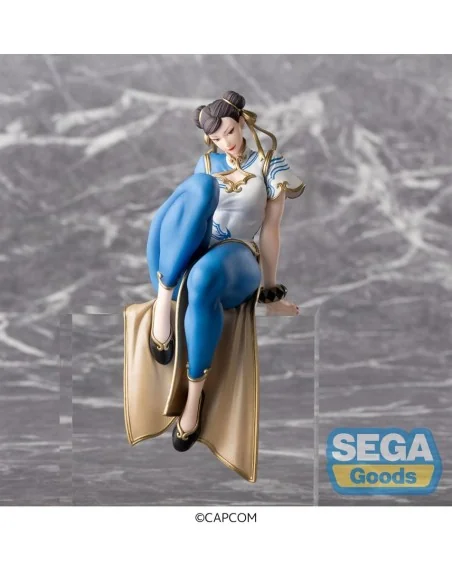 Street Fighter 6 PM Perching PVC Statue Chun-Li 14 cm